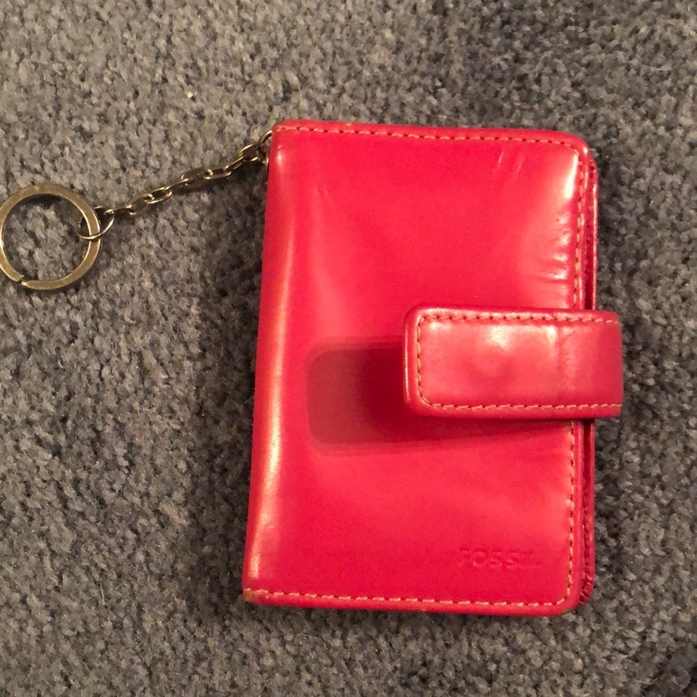 Fossil wallet keychain